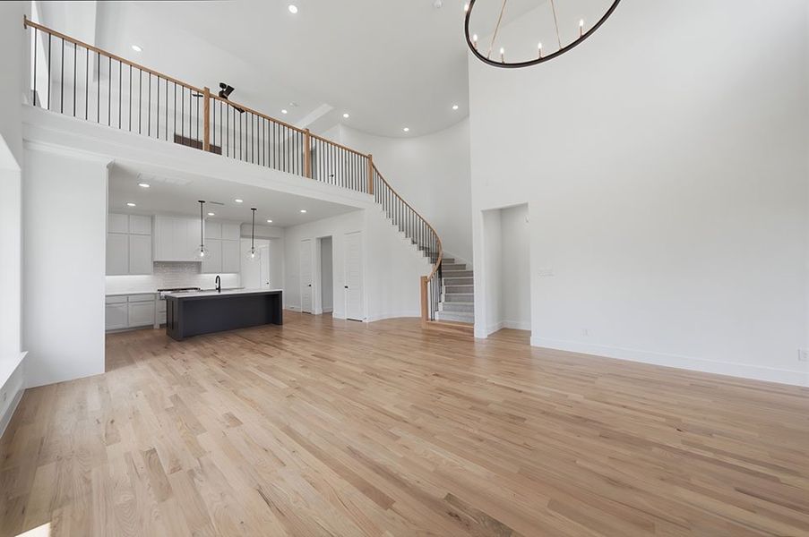 Spacious, unfurnished interior of a new home in Estates at Rockhill, Frisco (Image 32).