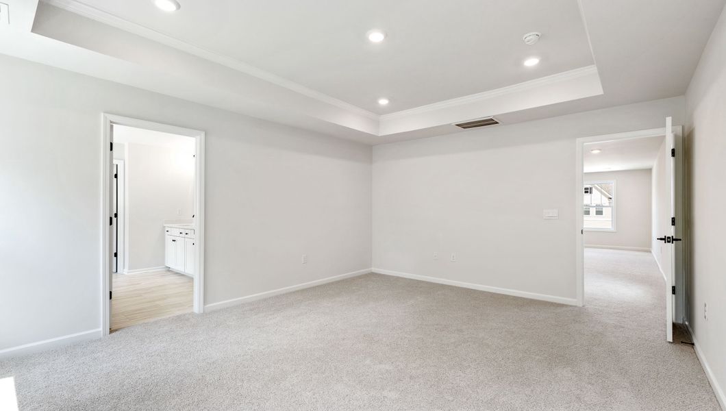 Representative unfurnished interior of a home built from the SUMMIT by D.R. Horton in Whitehawk Meadows, Travelers Rest (Image 24).