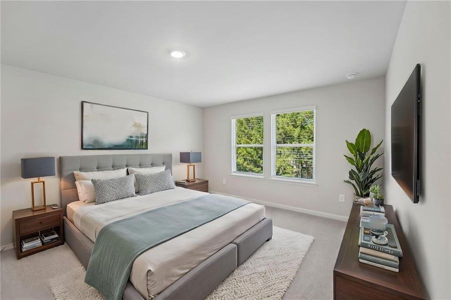 Furnished interior view inside a new home in Ivey Township, Dallas (Image 15).