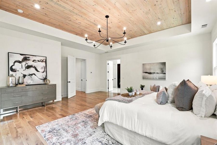 Furnished interior view inside a new home in , Roswell (Image 6).