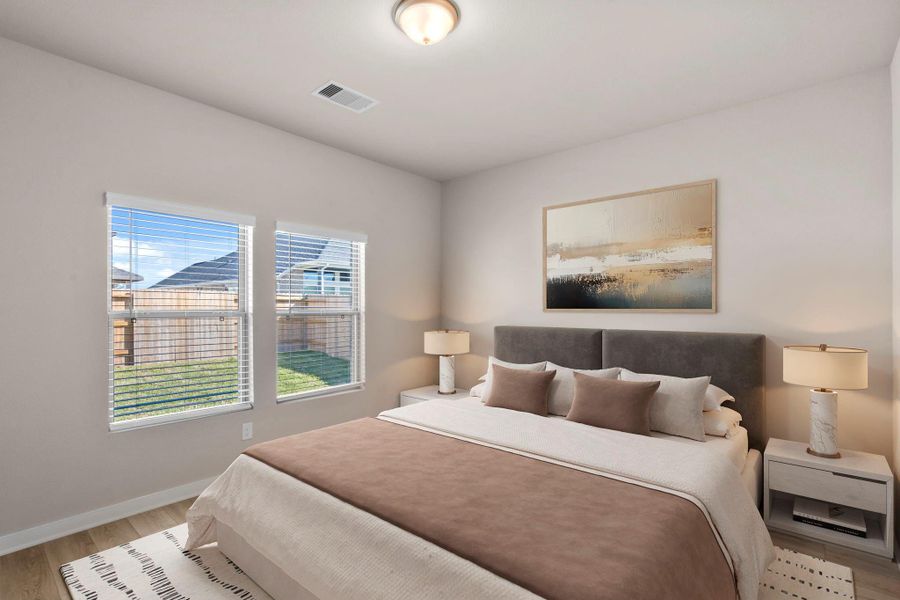 Furnished interior view inside a new home in Arabella on the Prairie 60', Richmond (Image 6).