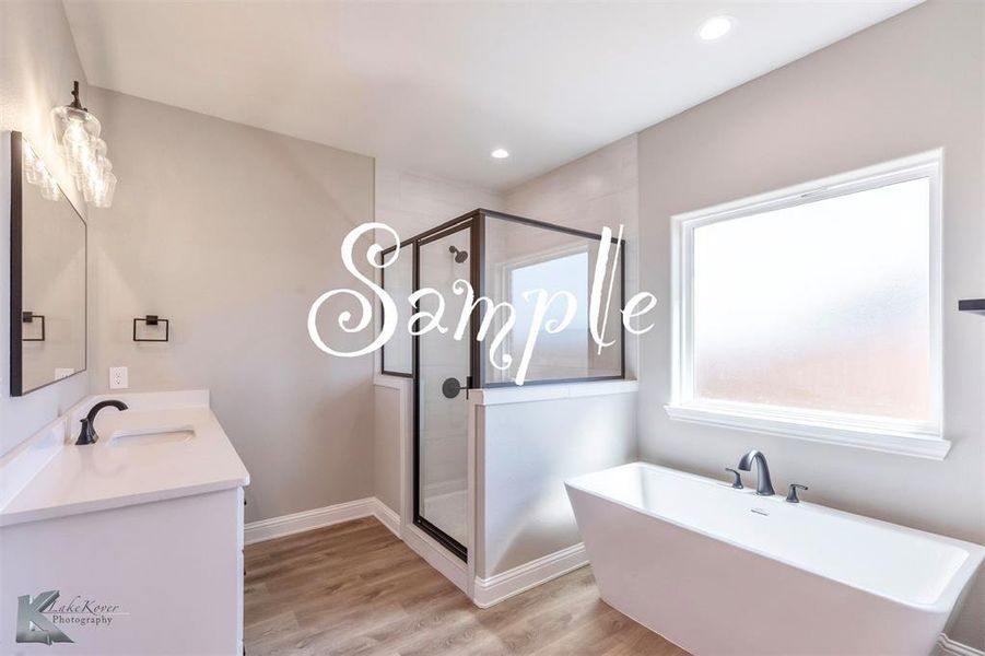 Furnished interior view inside a new home in , Abilene (Image 5).