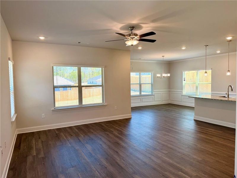 Spacious, unfurnished interior of a new home in Magnolia Villas, Cornelia (Image 22).