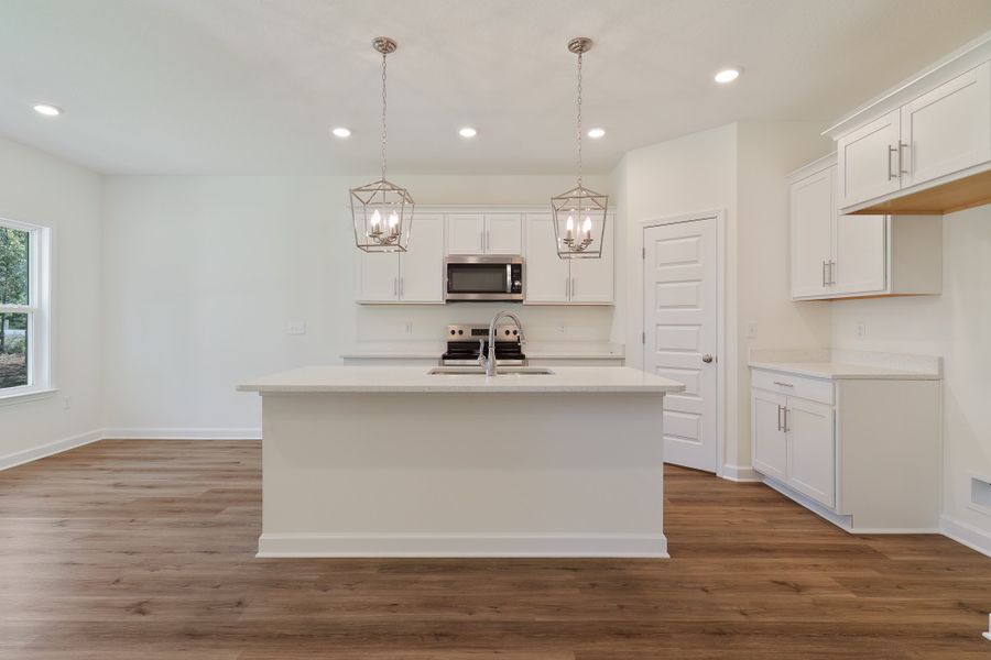 Representative furnished interior of a home built from the Maybell I by CJL Homes in Oak Hollow, Crestview (Image 8).