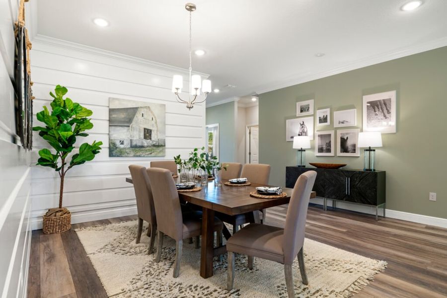 Representative furnished interior of a home built from the Sanibel by Holiday Builders in Spirit Of Sebastian, Sebastian (Image 8). Representative furnished interior of a home built from the Sanibel by Holiday Builders in Spirit Of Sebastian, Sebastian (Image 8).