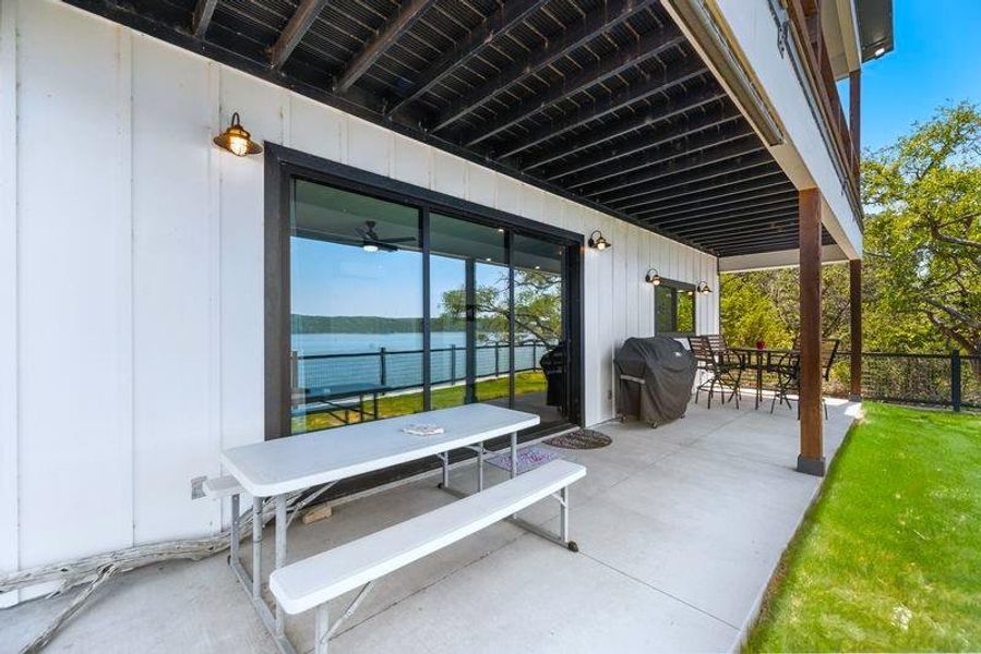 Exterior details and patio area of a home in , Graham (Image 22).