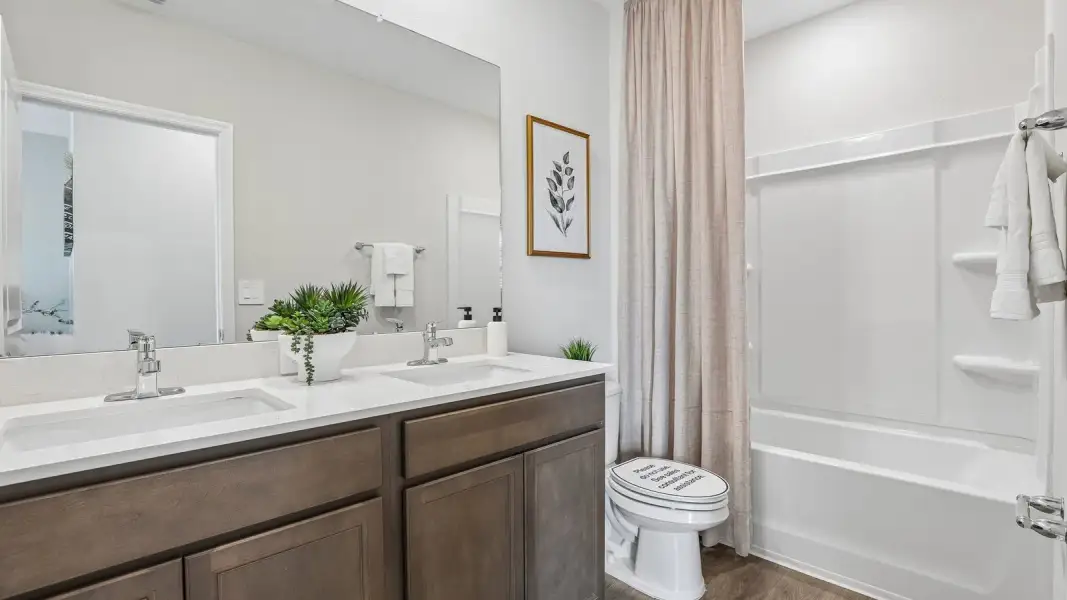 Furnished interior view inside a new home in Farm at Varrea, Plant City (Image 33).