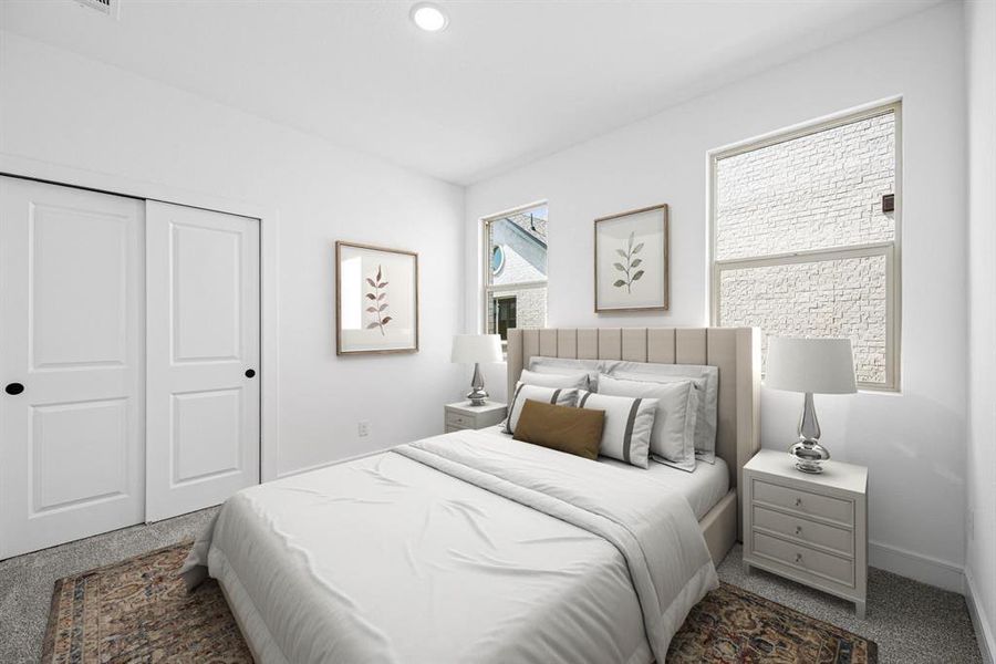 Furnished interior view inside a new home in Elevon, Lavon (Image 12). Furnished interior view inside a new home in Elevon, Lavon (Image 12).