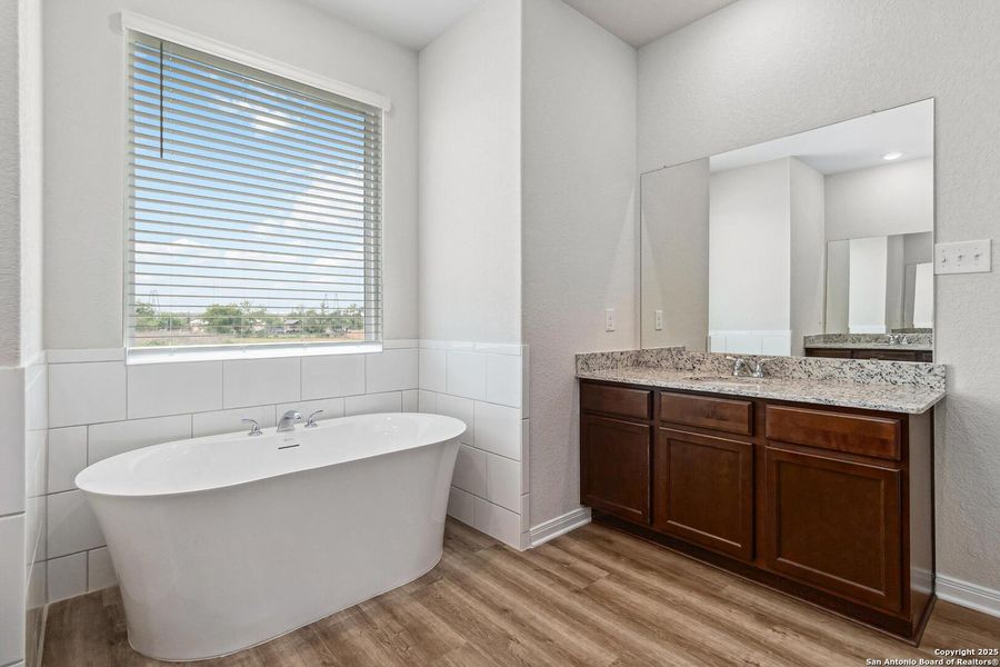 Furnished interior view inside a new home in Lonesome Dove, San Antonio (Image 11). Furnished interior view inside a new home in Lonesome Dove, San Antonio (Image 11).