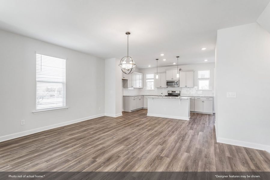 Spacious, unfurnished interior of a new home in Renaissance at White Oak, Garner (Image 20).