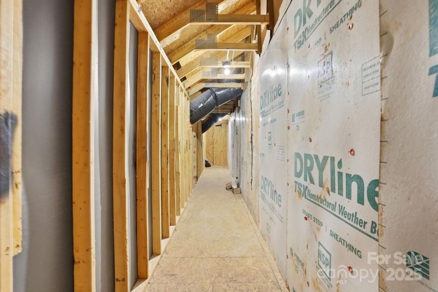 In-progress construction of a new home in Carrington, Stanley, NC (Image 40).