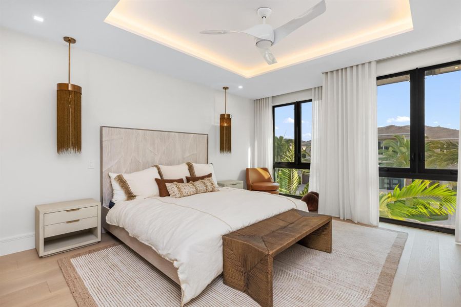 Furnished interior view inside a new home in , Boca Raton (Image 8). Furnished interior view inside a new home in , Boca Raton (Image 8).