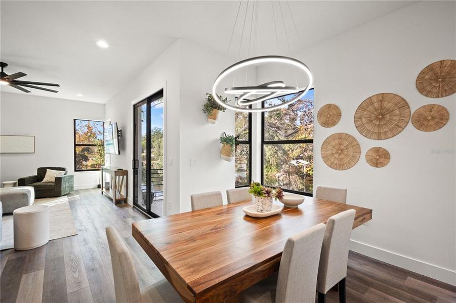 Furnished interior view inside a new home in , Tampa (Image 36).