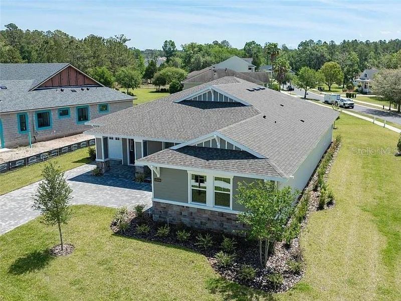 Front exterior of a new home in , Brooksville, FL, highlighting curb appeal (Image 2). Front exterior of a new home in , Brooksville, FL, highlighting curb appeal (Image 2).