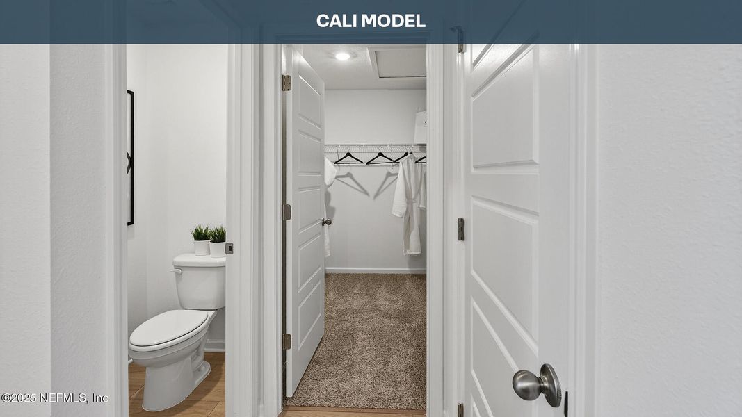 Furnished interior view inside a new home in Copes Landing, Jacksonville (Image 25).