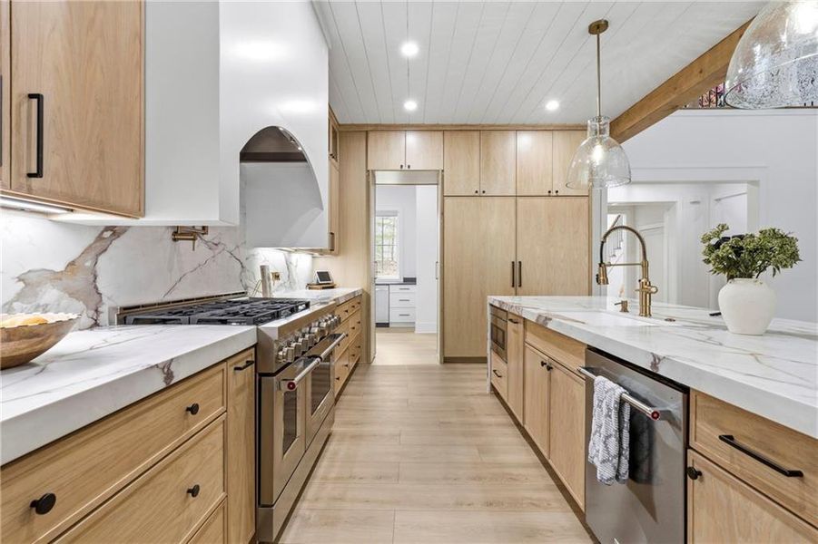 Furnished interior view inside a new home in , Dacula (Image 8).