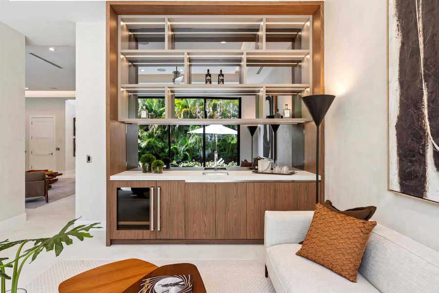 Furnished interior view inside a new home in , Boca Raton (Image 17). Furnished interior view inside a new home in , Boca Raton (Image 17).