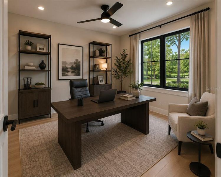 Furnished interior view inside a new home in , Lithia (Image 15).
