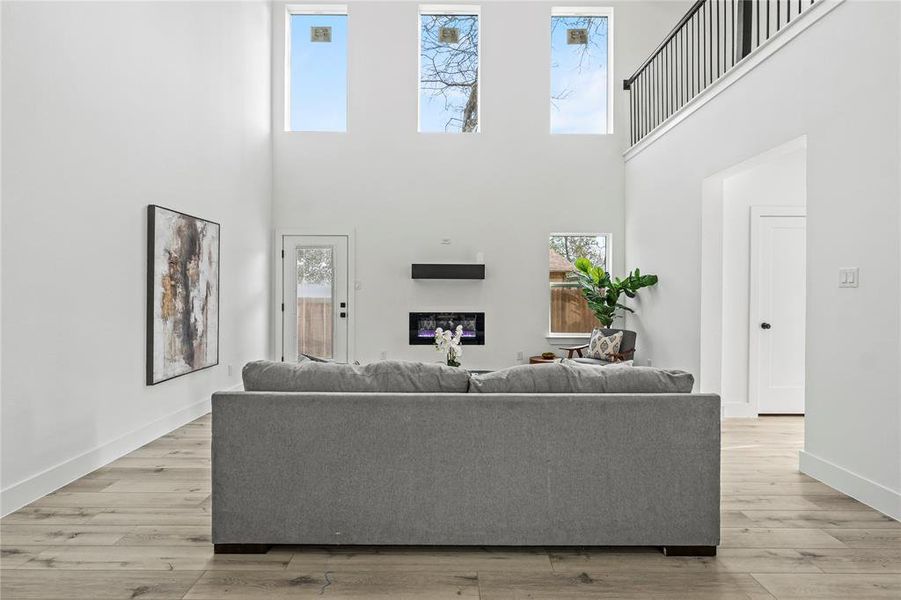 Furnished interior view inside a new home in , Dallas (Image 7). Furnished interior view inside a new home in , Dallas (Image 7).