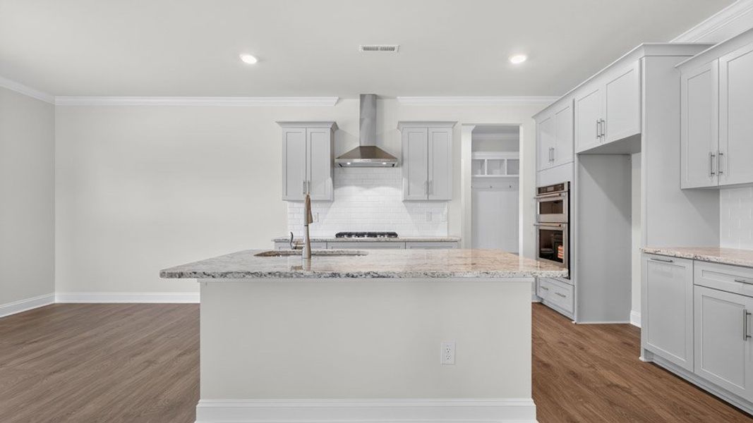 Furnished interior view inside a new home in The Manors at Haywood Glen, Knightdale (Image 5).