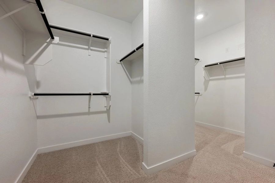Spacious, unfurnished interior of a new home in The Trails at Carmel, Pflugerville (Image 18). Spacious, unfurnished interior of a new home in The Trails at Carmel, Pflugerville (Image 18).