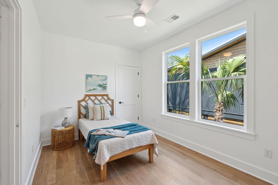 Furnished interior view inside a new home in , Folly Beach (Image 6).
