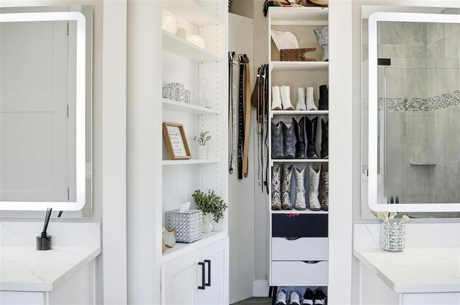 Furnished interior view inside a new home in , Palm Coast (Image 71).