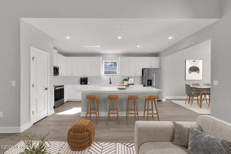 Furnished interior view inside a new home in Westport Landing, Jacksonville (Image 4).