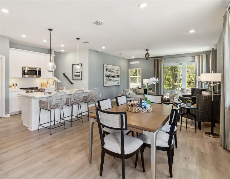 Furnished interior view inside a new home in Terra Haven, St. Cloud (Image 2).
