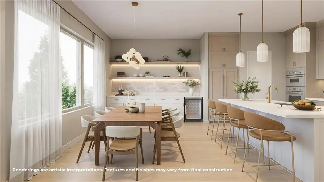 Furnished interior view inside a new home in , Winter Park (Image 4).