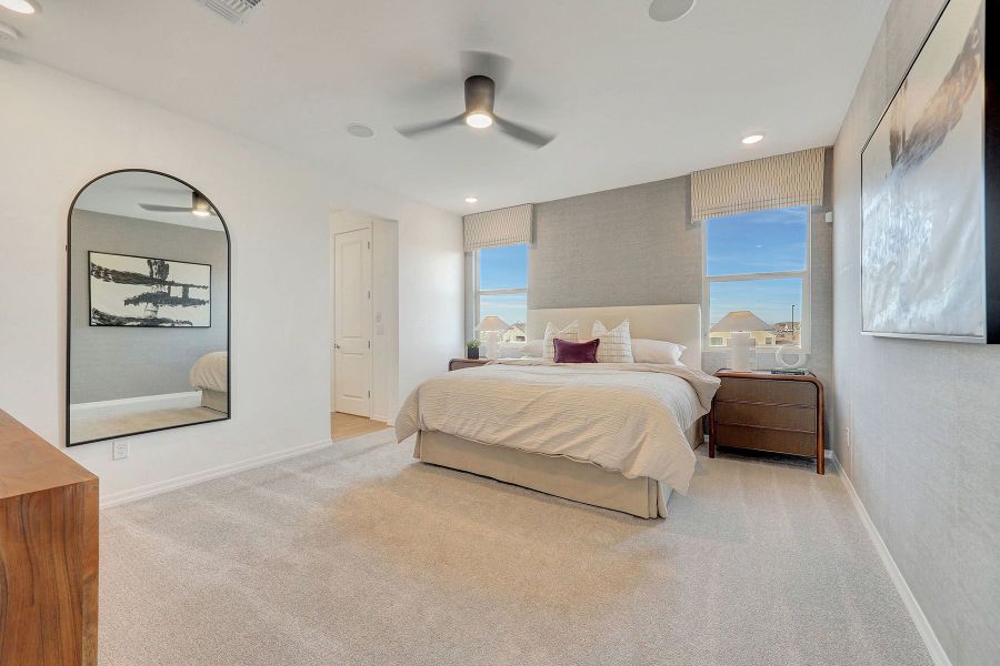 Representative furnished interior of a home built from the Sienna by Mattamy Homes in Tyler Ranch, Buckeye (Image 34).