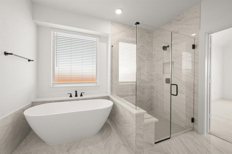 Furnished interior view inside a new home in Shady Valley Estates, Midlothian (Image 14).