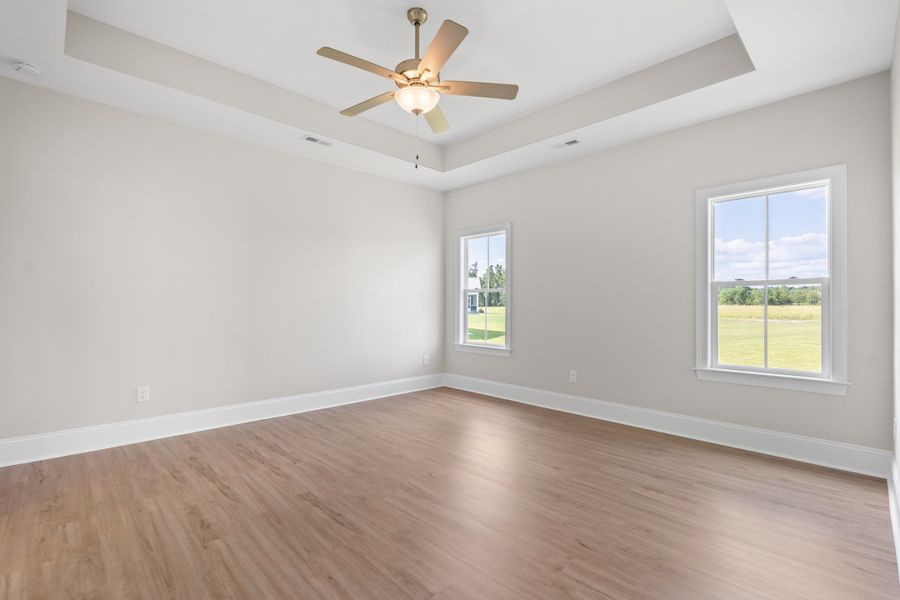 Representative unfurnished interior of a home built from the Kauai by Bill Clark Homes in Osprey Landing, Southport (Image 20). Representative unfurnished interior of a home built from the Kauai by Bill Clark Homes in Osprey Landing, Southport (Image 20).