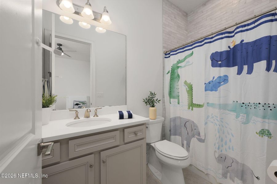 Furnished interior view inside a new home in Nocatee, Ponte Vedra (Image 47). Furnished interior view inside a new home in Nocatee, Ponte Vedra (Image 47).