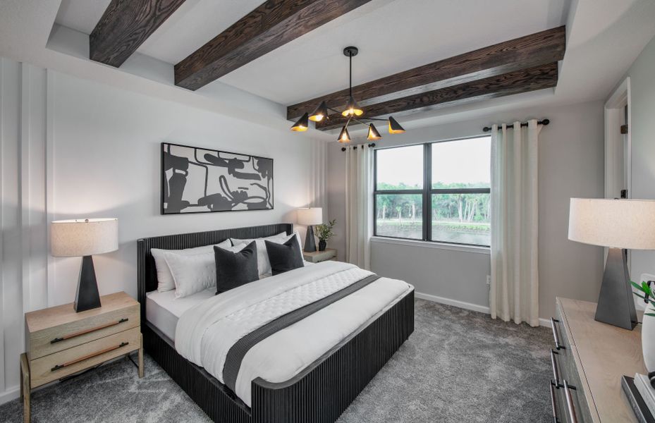 Furnished interior view inside a new home in Everton, Lantana (Image 7).