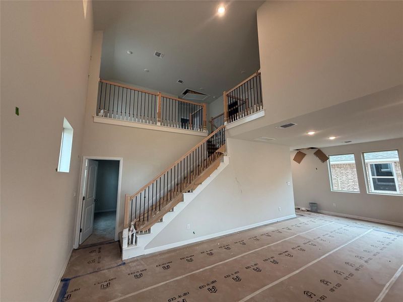 In-progress construction of a new home in La Cima, San Marcos, TX (Image 27).