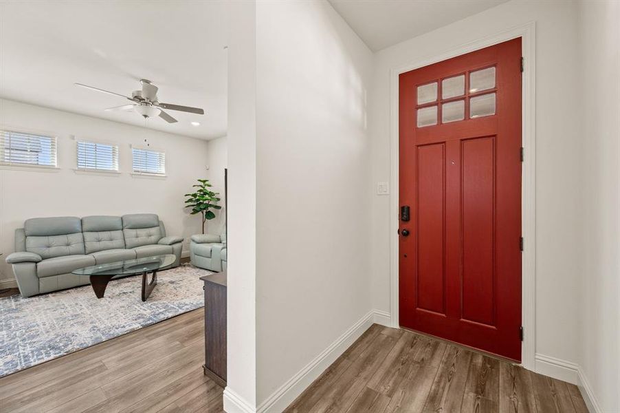 Furnished interior view inside a new home in , Garland (Image 7).