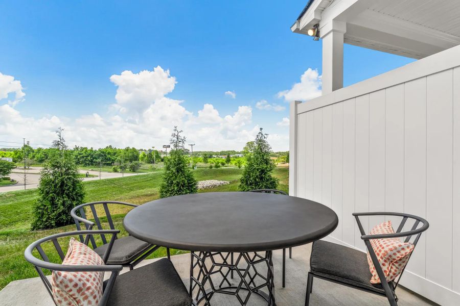 The Lennox Outdoor Living Area