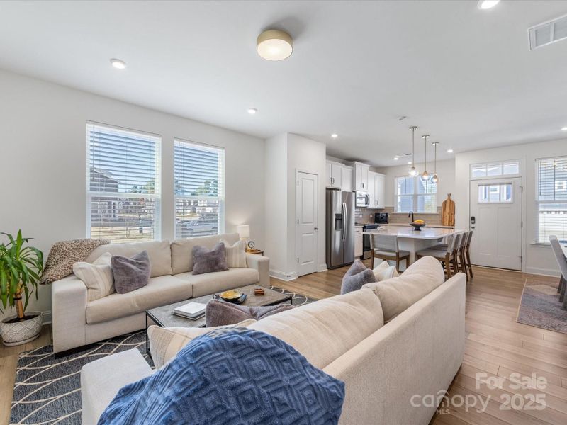 Furnished interior view inside a new home in Smith Farm, Belmont (Image 34).