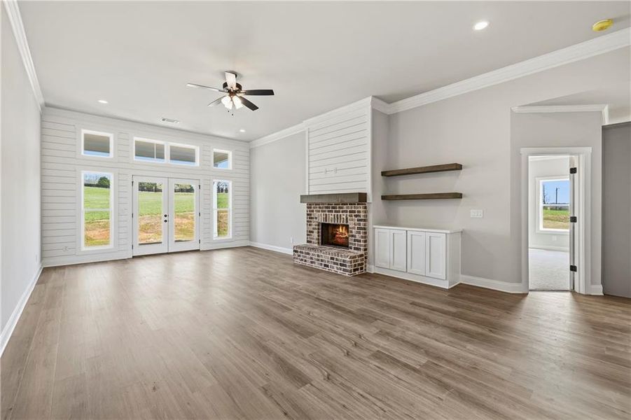 Spacious, unfurnished interior of a new home in , Monroe (Image 34).