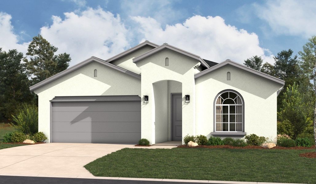 Representative exterior photo of a completed home built from the Sophora by Hakes Brothers in Taylor Creek Village, Mcallen, TX (Image 18).