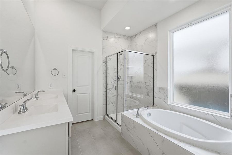 Furnished interior view inside a new home in Creekshaw, Royse City (Image 3).