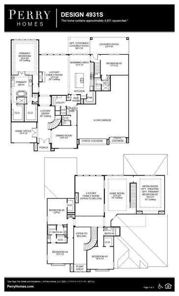 Floor Plan for 4931S