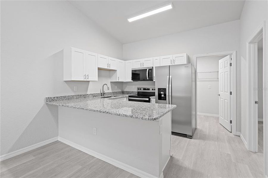 Furnished interior view inside a new home in , Williston (Image 6). Furnished interior view inside a new home in , Williston (Image 6).