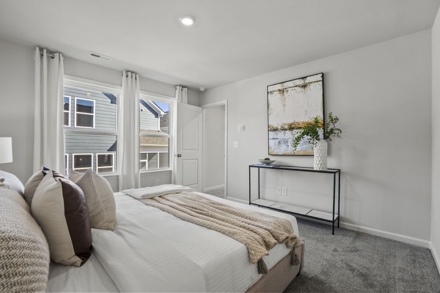 Furnished interior view inside a new home in The Coves on Lake Wylie, Charlotte (Image 16).