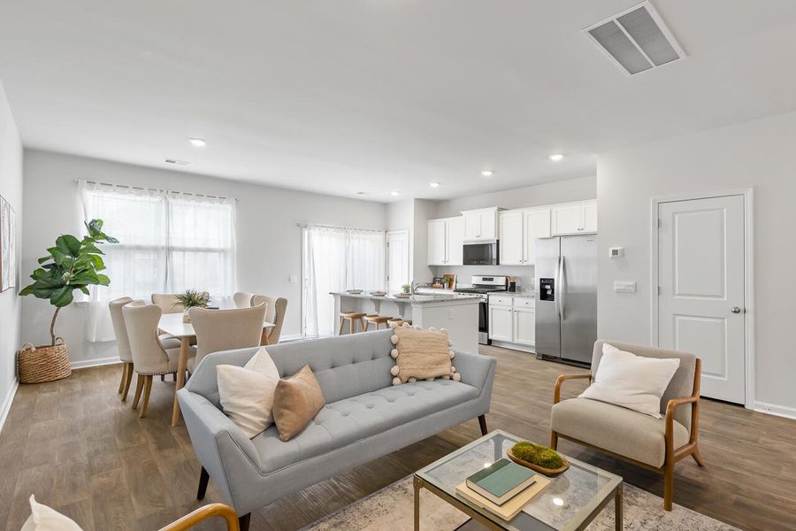 Furnished interior view inside a new home in Carolina Groves, Moncks Corner (Image 10).