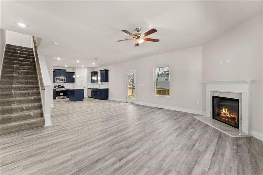 Spacious, unfurnished interior of a new home in Magnolia Villas, Cornelia (Image 33).