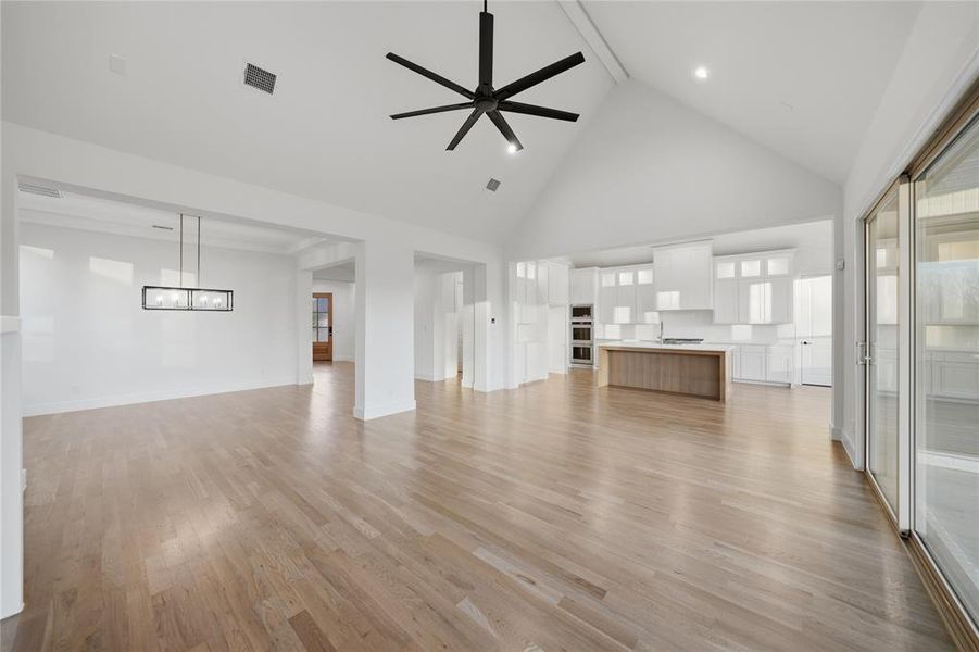 Spacious, unfurnished interior of a new home in Light Farms Graham/Reagan, Celina (Image 38).