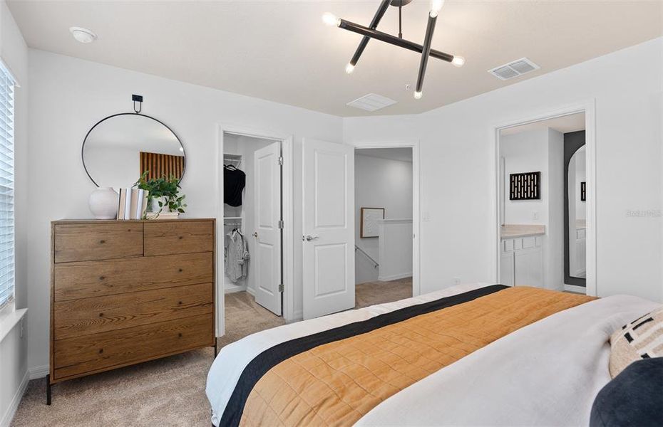 Furnished interior view inside a new home in EverBe, Orlando (Image 13). Furnished interior view inside a new home in EverBe, Orlando (Image 13).