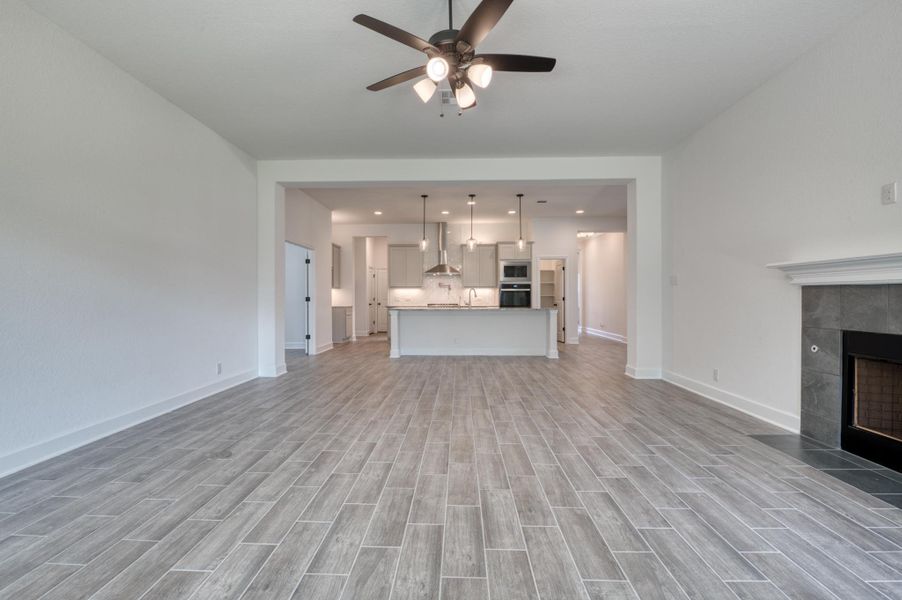 Representative furnished interior of a home built from the Carmen by Ashton Woods in Sunday Creek at Kinder Ranch, San Antonio (Image 5). Representative furnished interior of a home built from the Carmen by Ashton Woods in Sunday Creek at Kinder Ranch, San Antonio (Image 5).